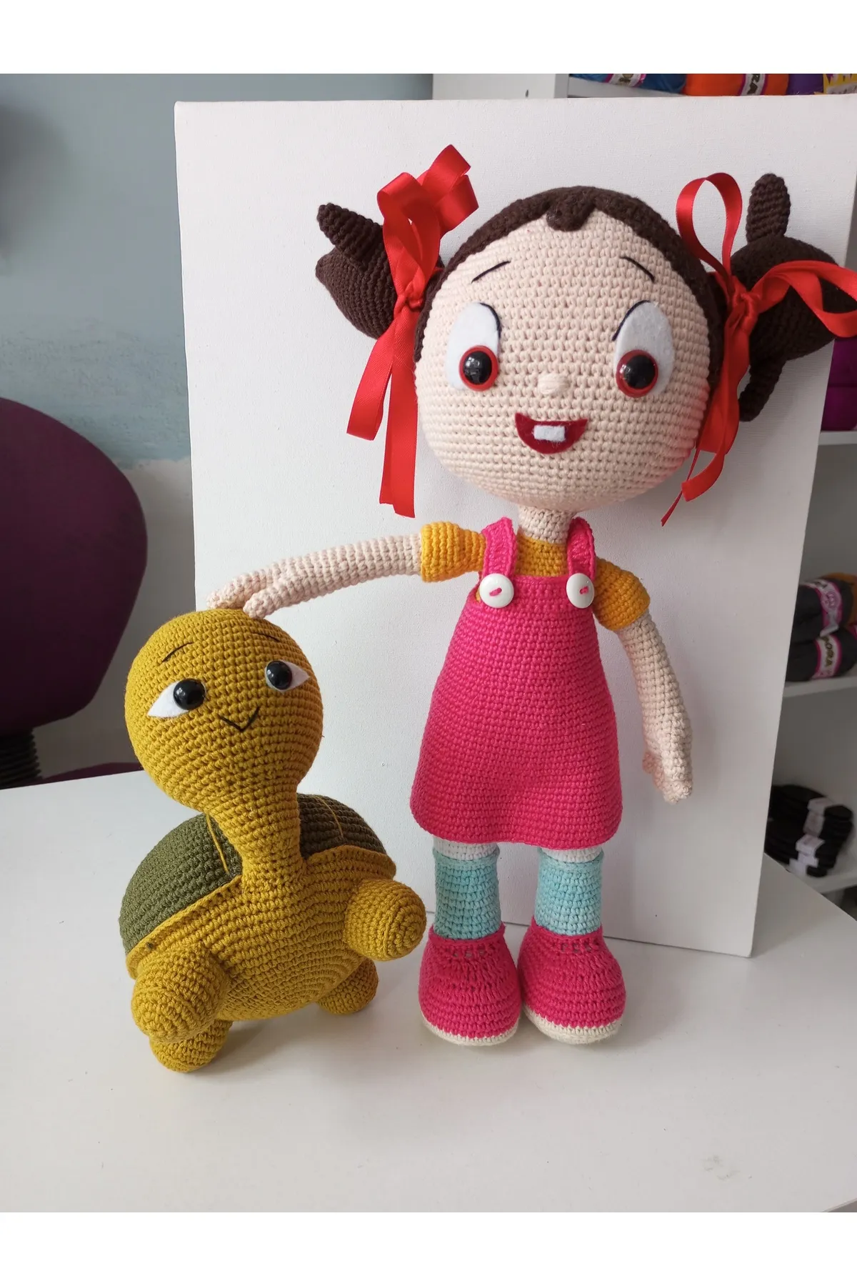 Niloya ve Tosbik Amigurumi Oyuncak