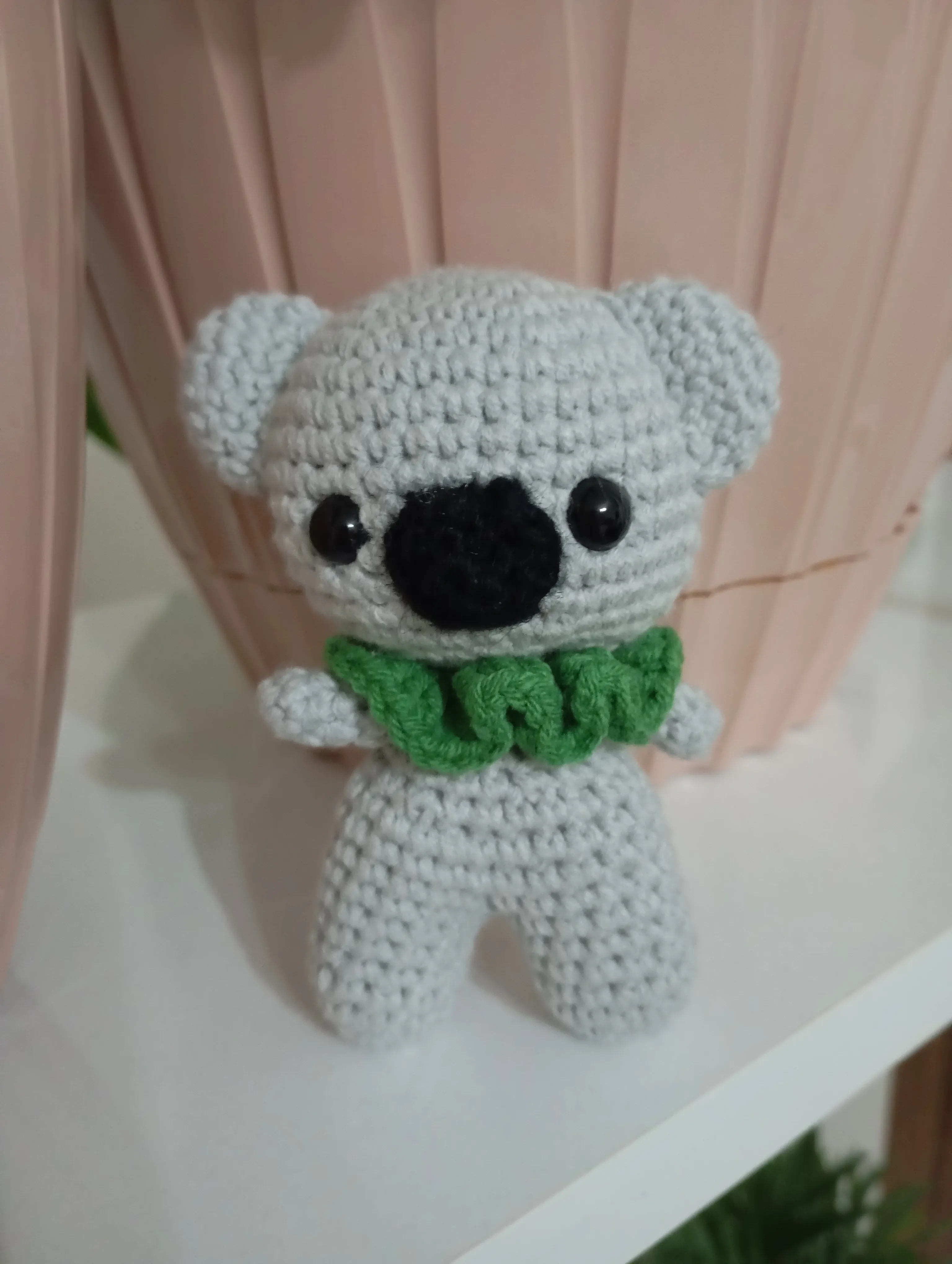 El Örgüsü Minik Amigurumi Koala Oyuncak