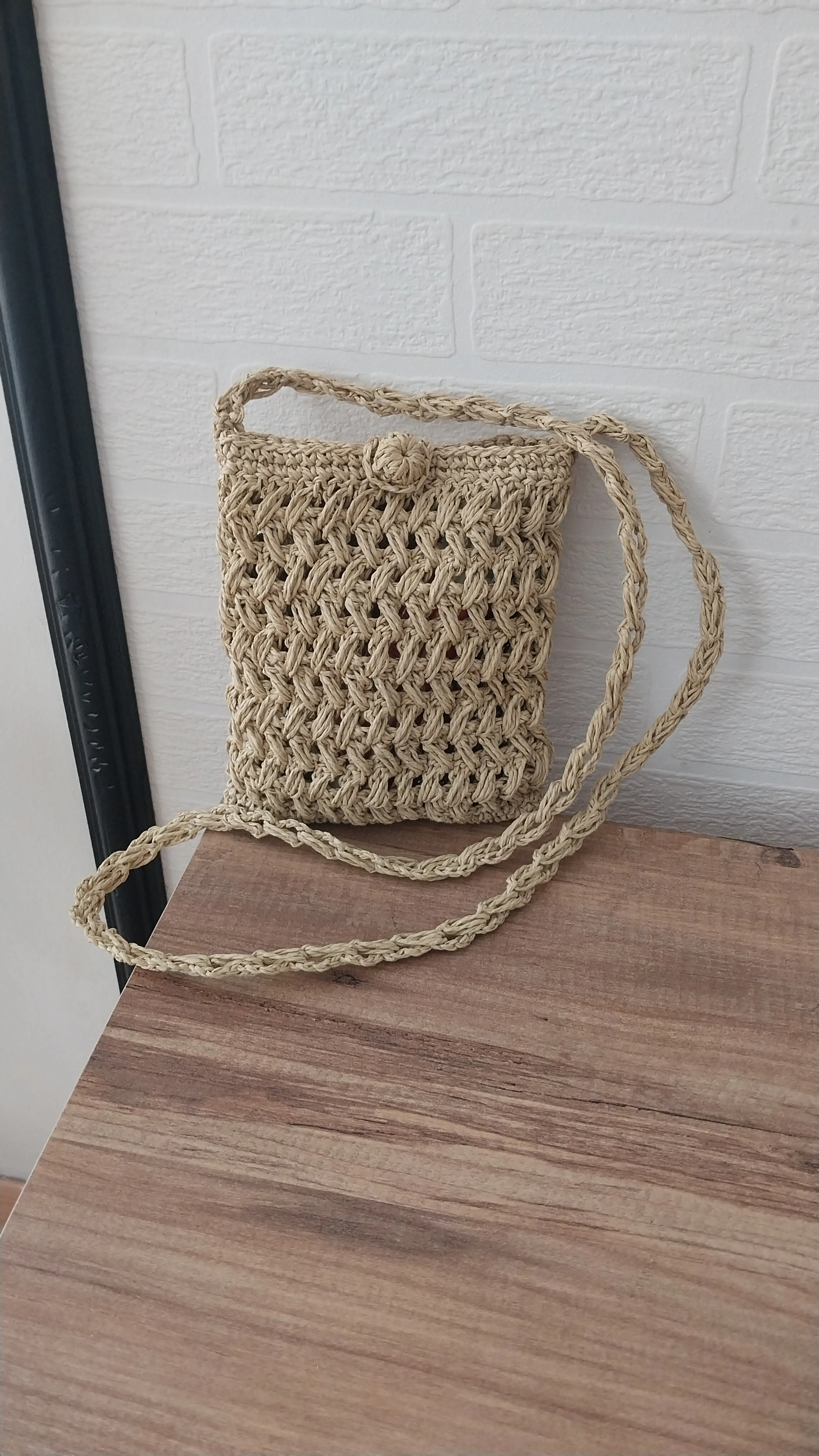 Handmade Paper Rope Bag Natural, Stylish and Durable Design