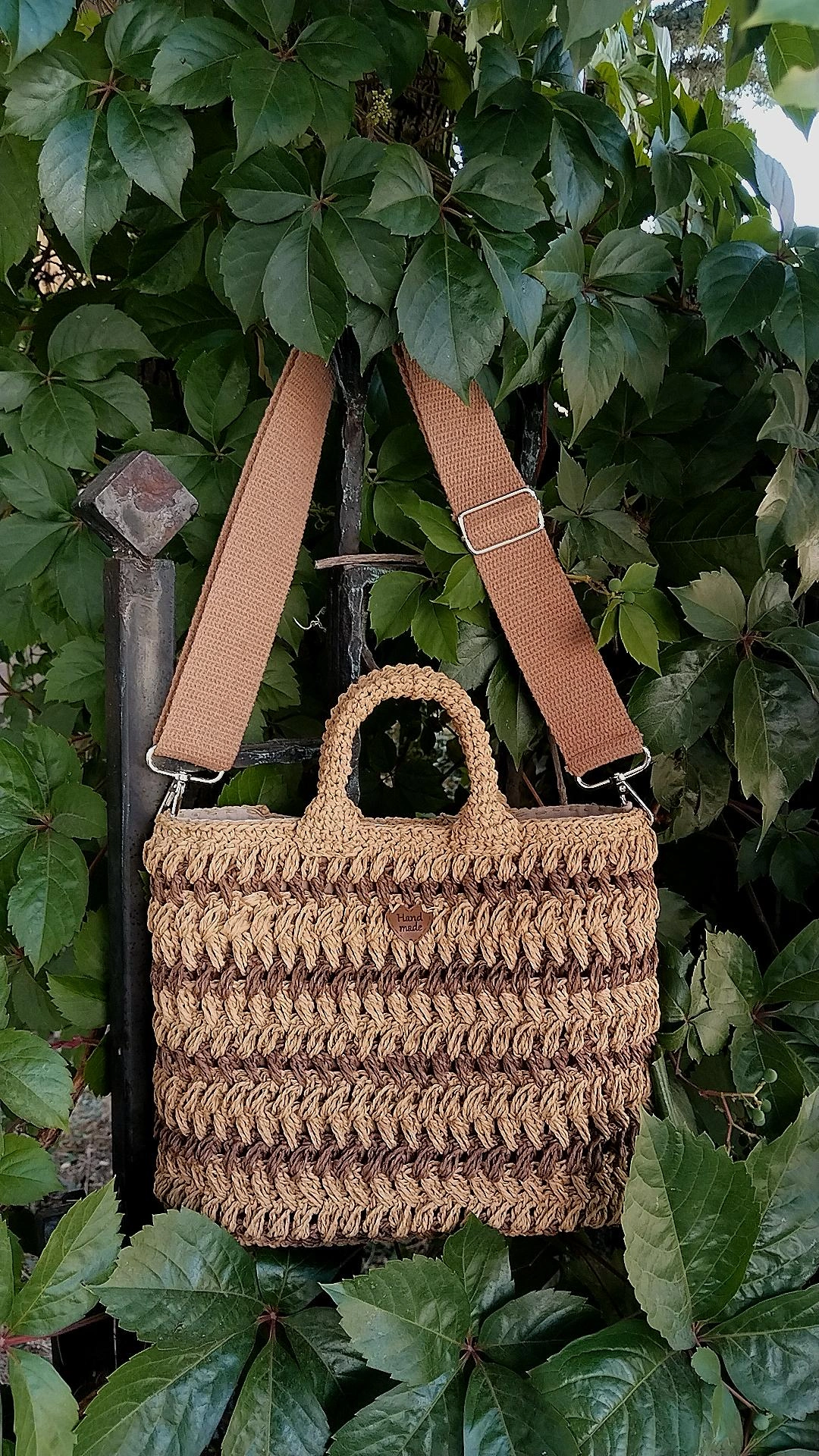 Askılı Hasır Çanta