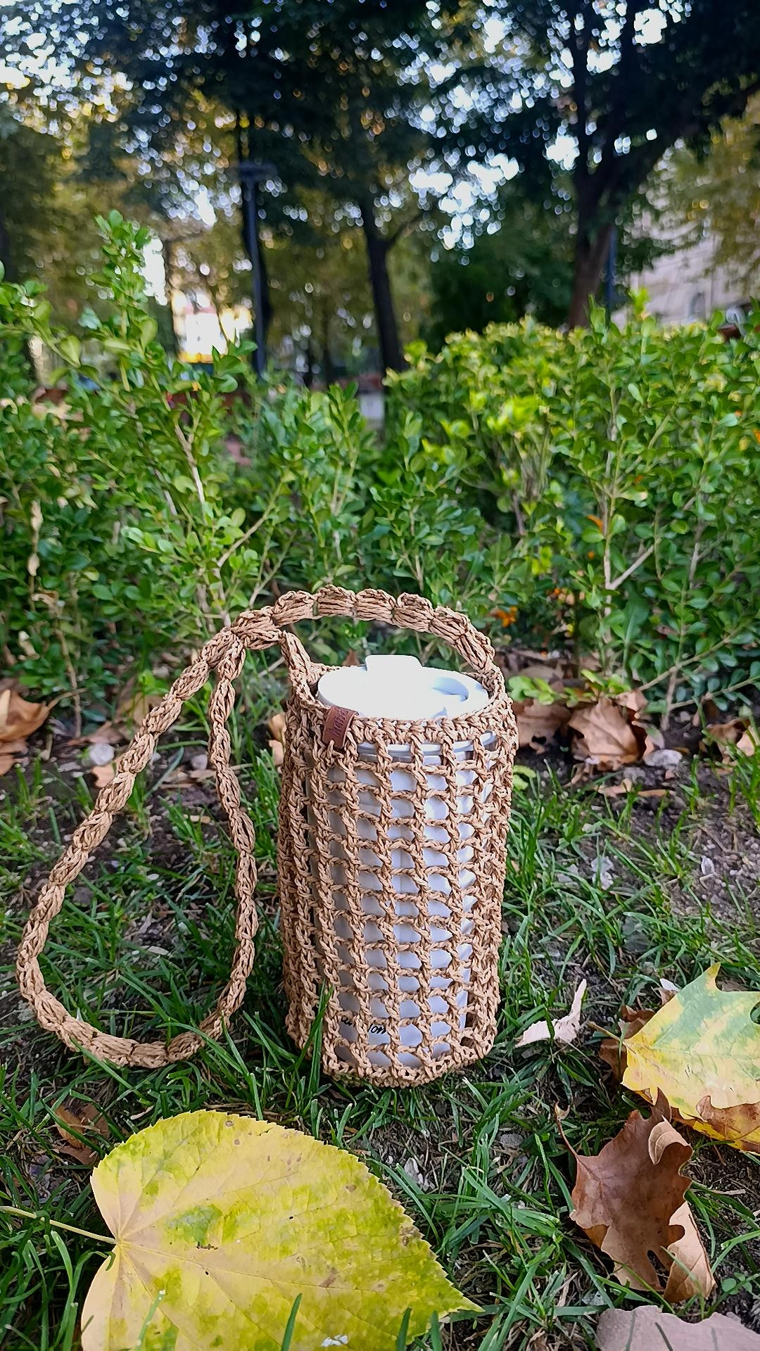 Wicker Thermos Cover - Portable, Stylish and Handmade