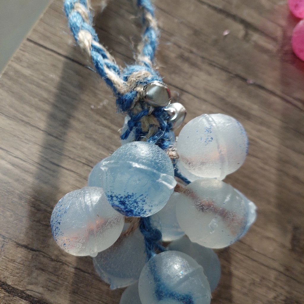 Nazar Charmlı Simli Kokulu Üzüm Sabun – Dekoratif ve Kalıcı Esanslı