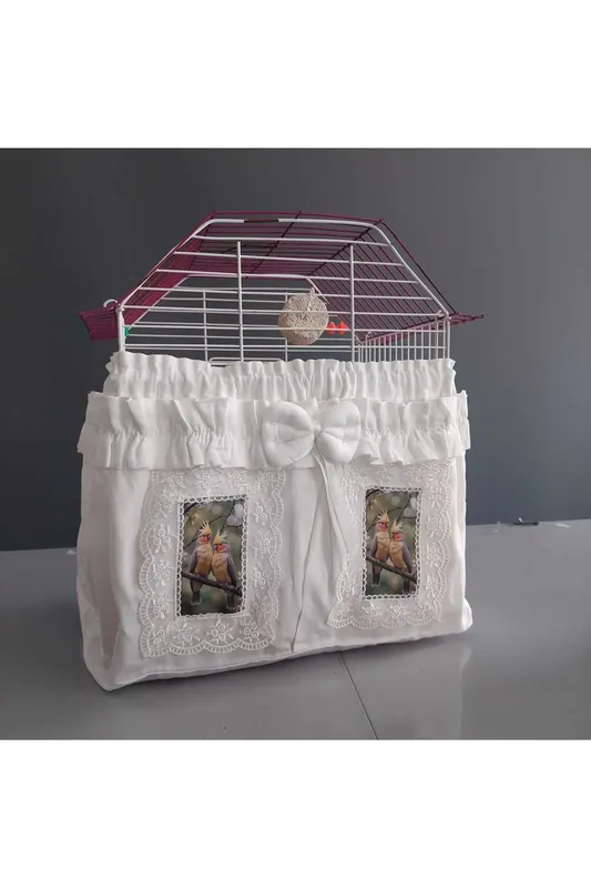 Bird Printed Cage Tulle Draws Attention with Its Vivid and Permanent Colors