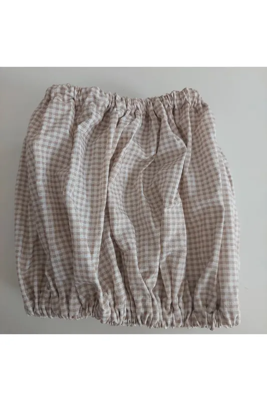 Yüzde Yüz Pamuklu Ayarlanabilir Lastikli Kuş Kafes Tülü 