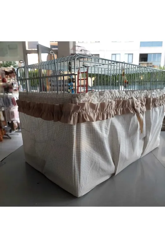 Stylish and Decorative Pleated Bow Cage Tulle
