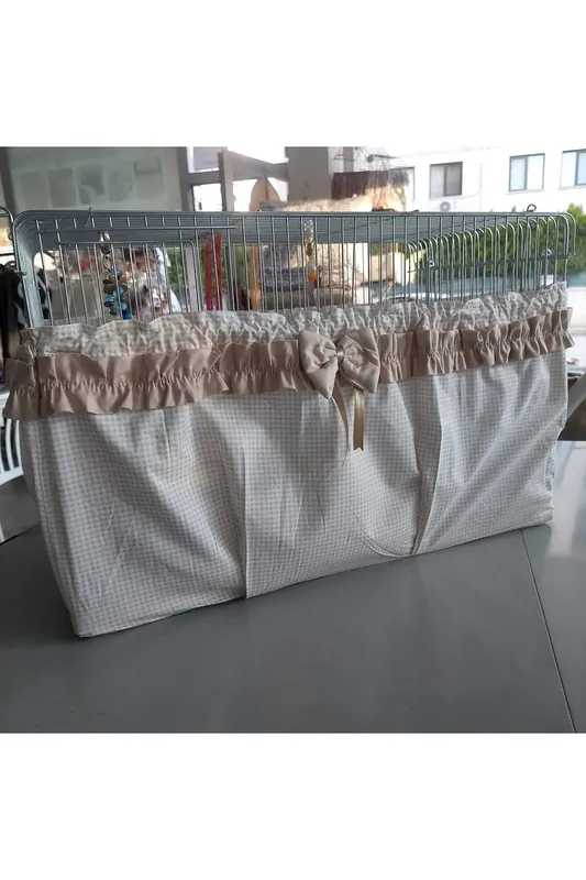 Stylish and Decorative Pleated Bow Cage Tulle