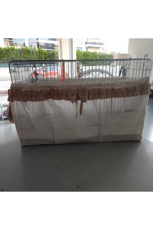 Stylish and Decorative Pleated Bow Cage Tulle