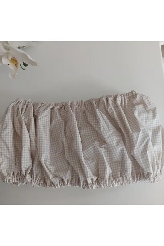 Peti Checkered Fabric Bird Cage Cover