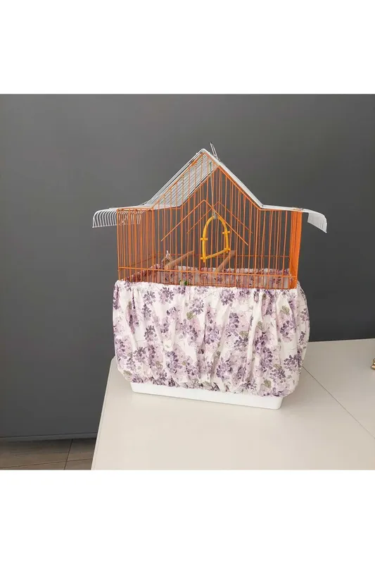 Patterned Bird Cage Net with Adjustable Elastic on Top and Bottom