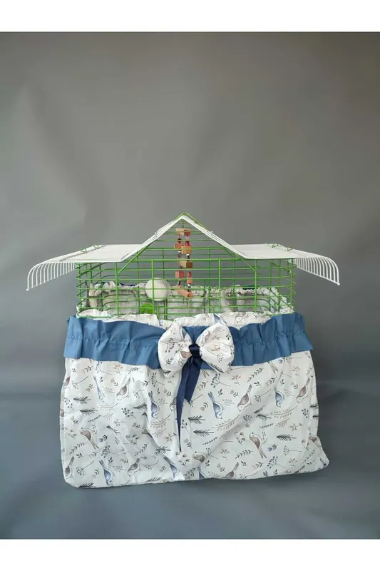 CLOSED BOTTOM, RUBBER TOP BIRD CAGE COVER