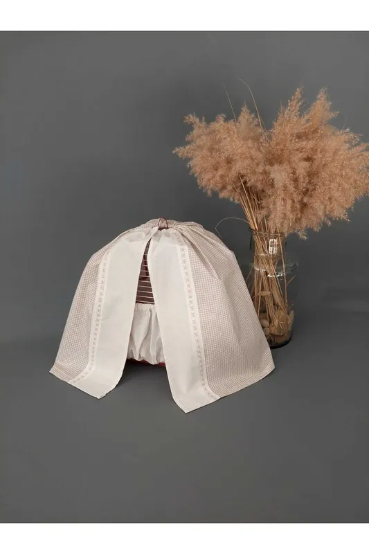 Decorative Stylish Adjustable Beige Colored Useful Cage Cover