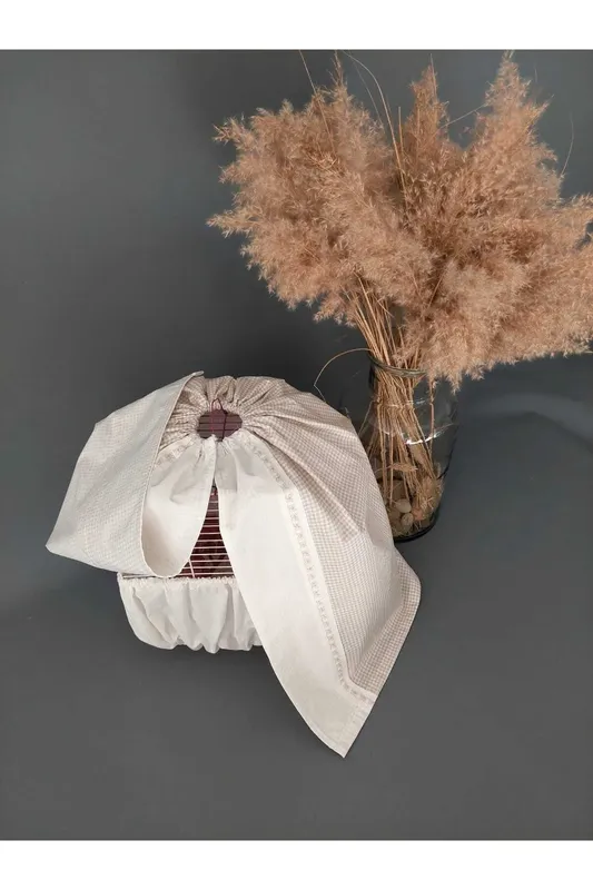 Decorative Stylish Adjustable Beige Colored Useful Cage Cover