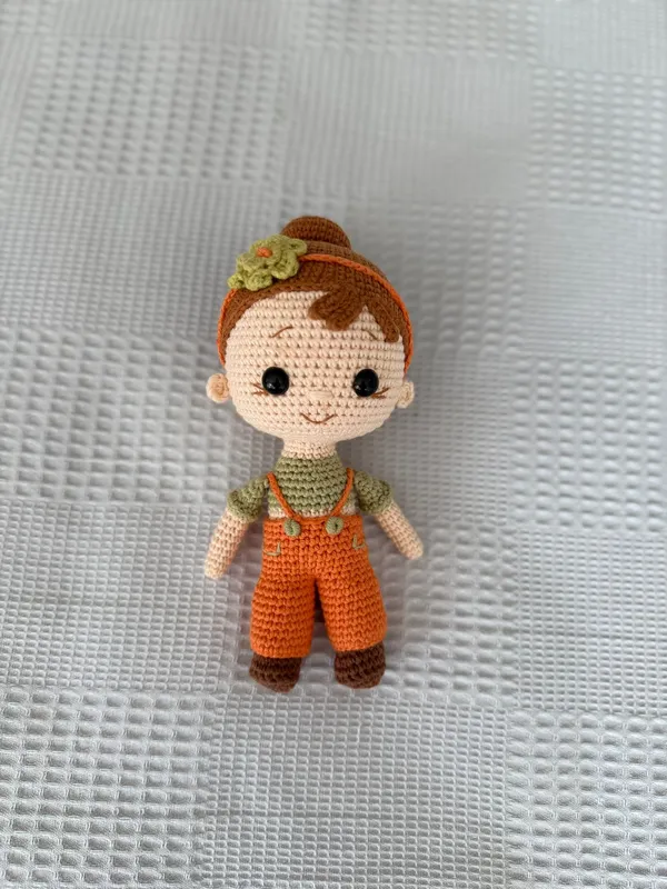 Amigurumi Baby Girl Toy Cute and Special Handmade Gift