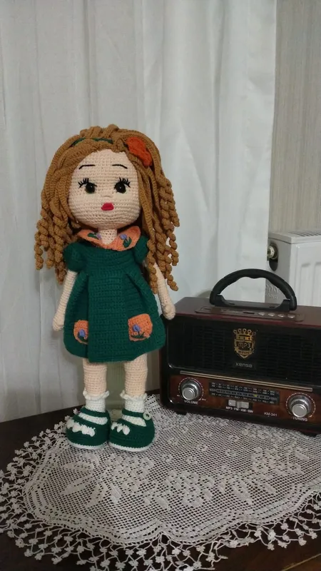 Authentic Specially Designed Handmade Şule Doll