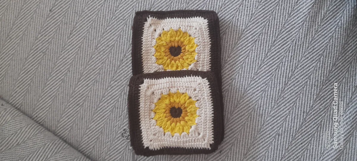 Cotton Knitting Yarn Handbag Coin Purse