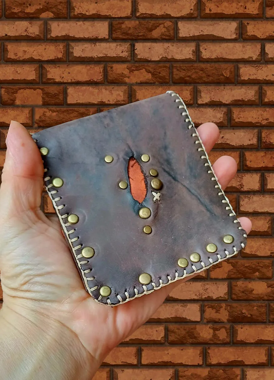 Handmade Special Design All Leather Wallet