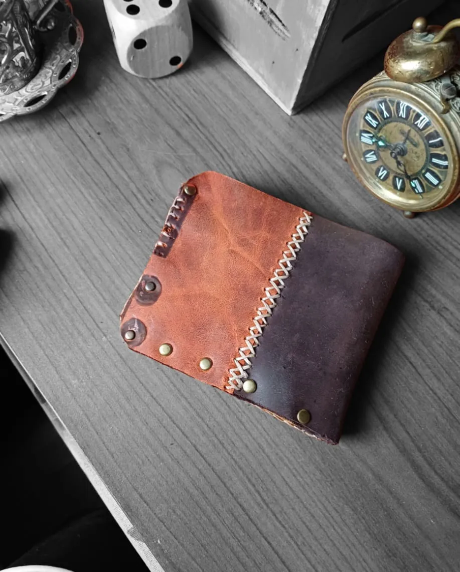 Handmade Special Design All Leather Wallet