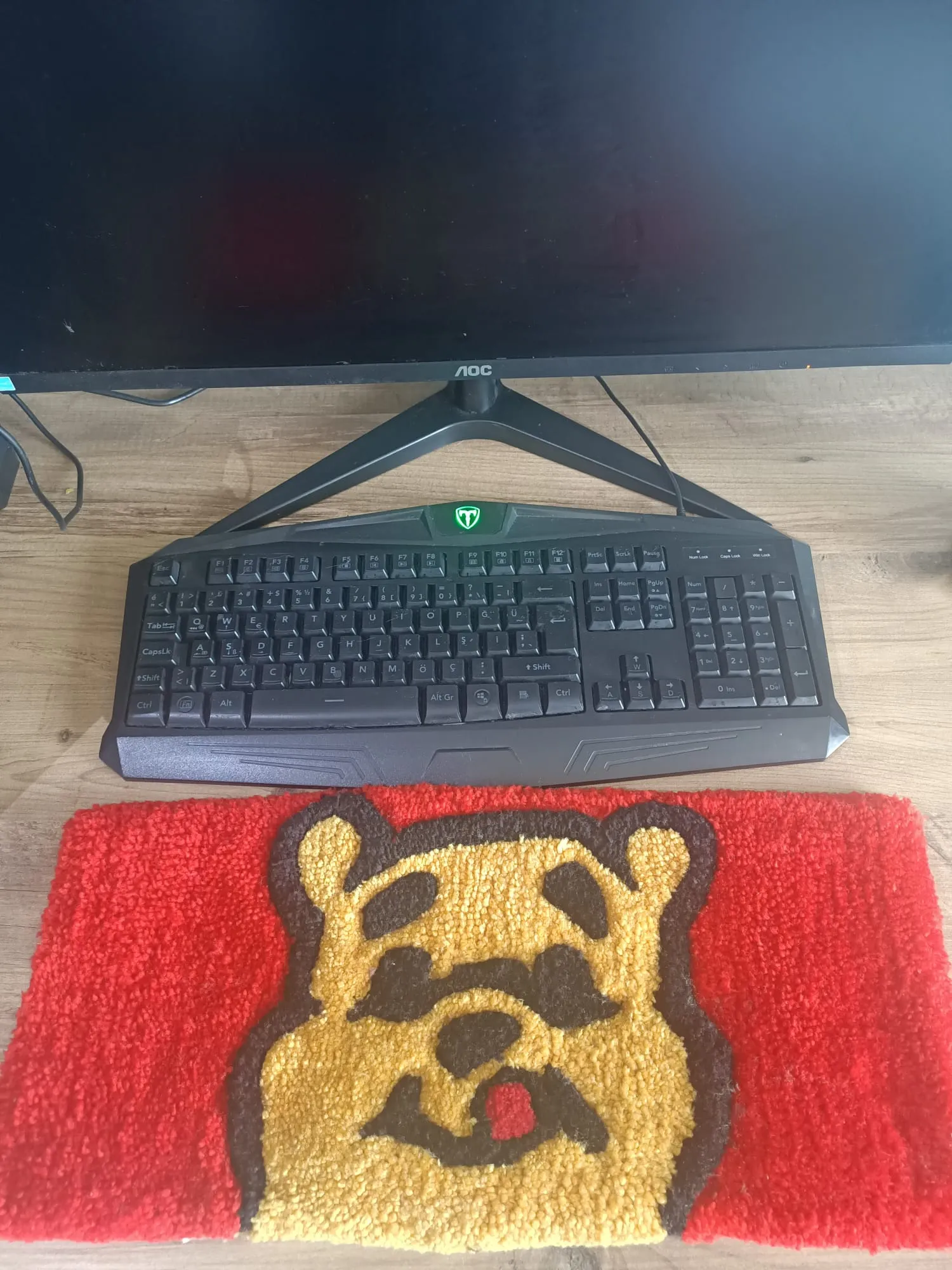 Winnie The Pooh Themed Computer Carpet Weaving