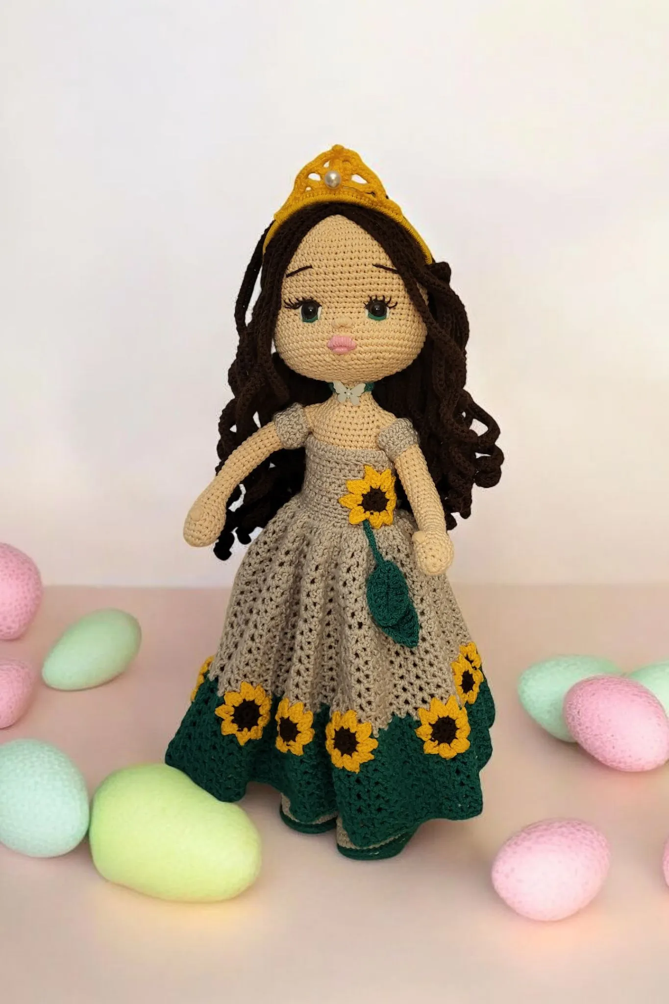 Amigurumi Baby Girl Princess Baby