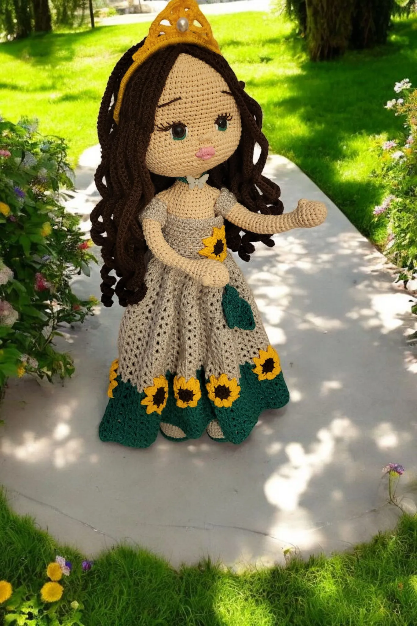 Amigurumi Baby Girl Princess Baby