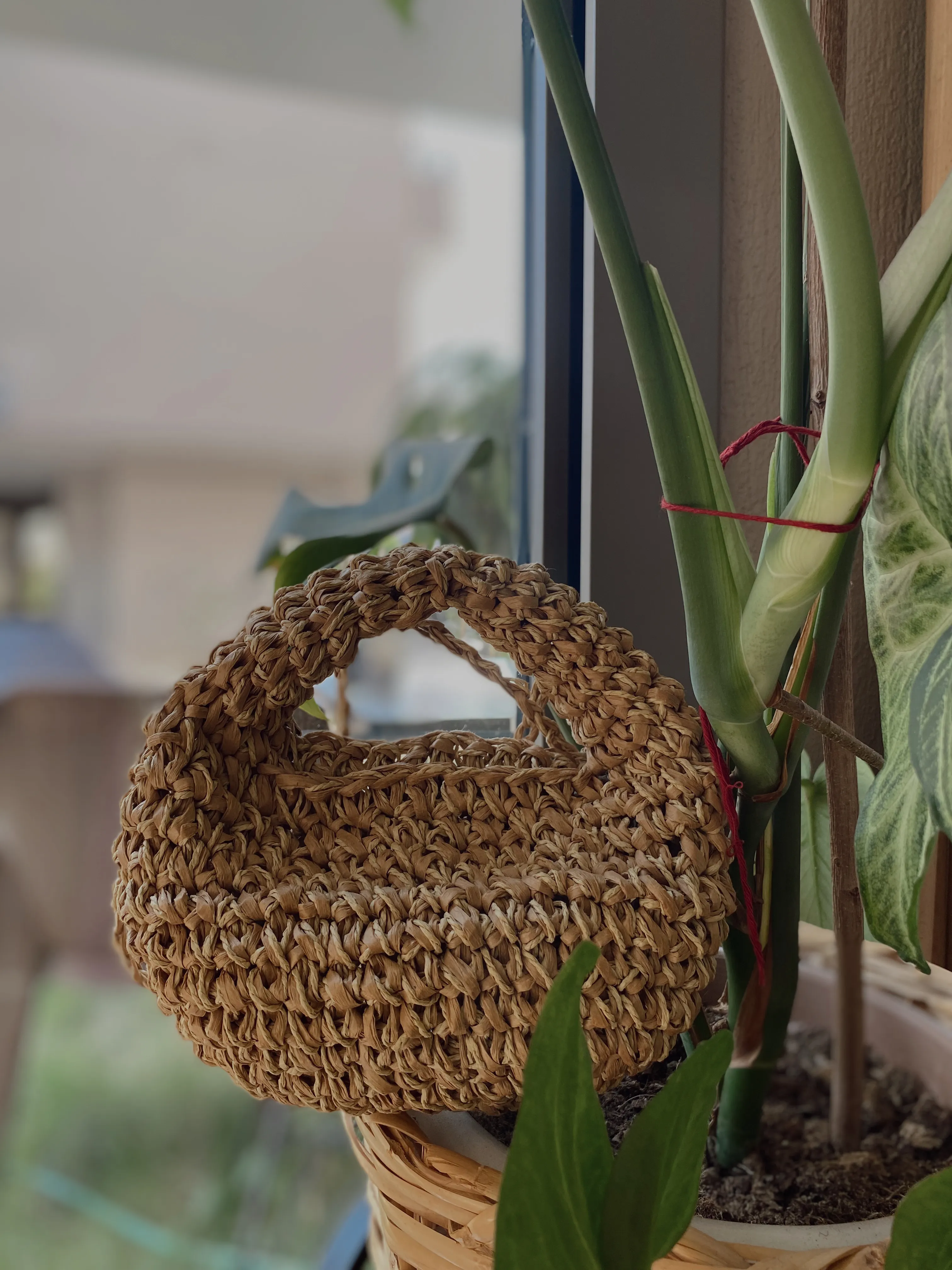 Mini Size Handmade Micro Bag Straw Bag