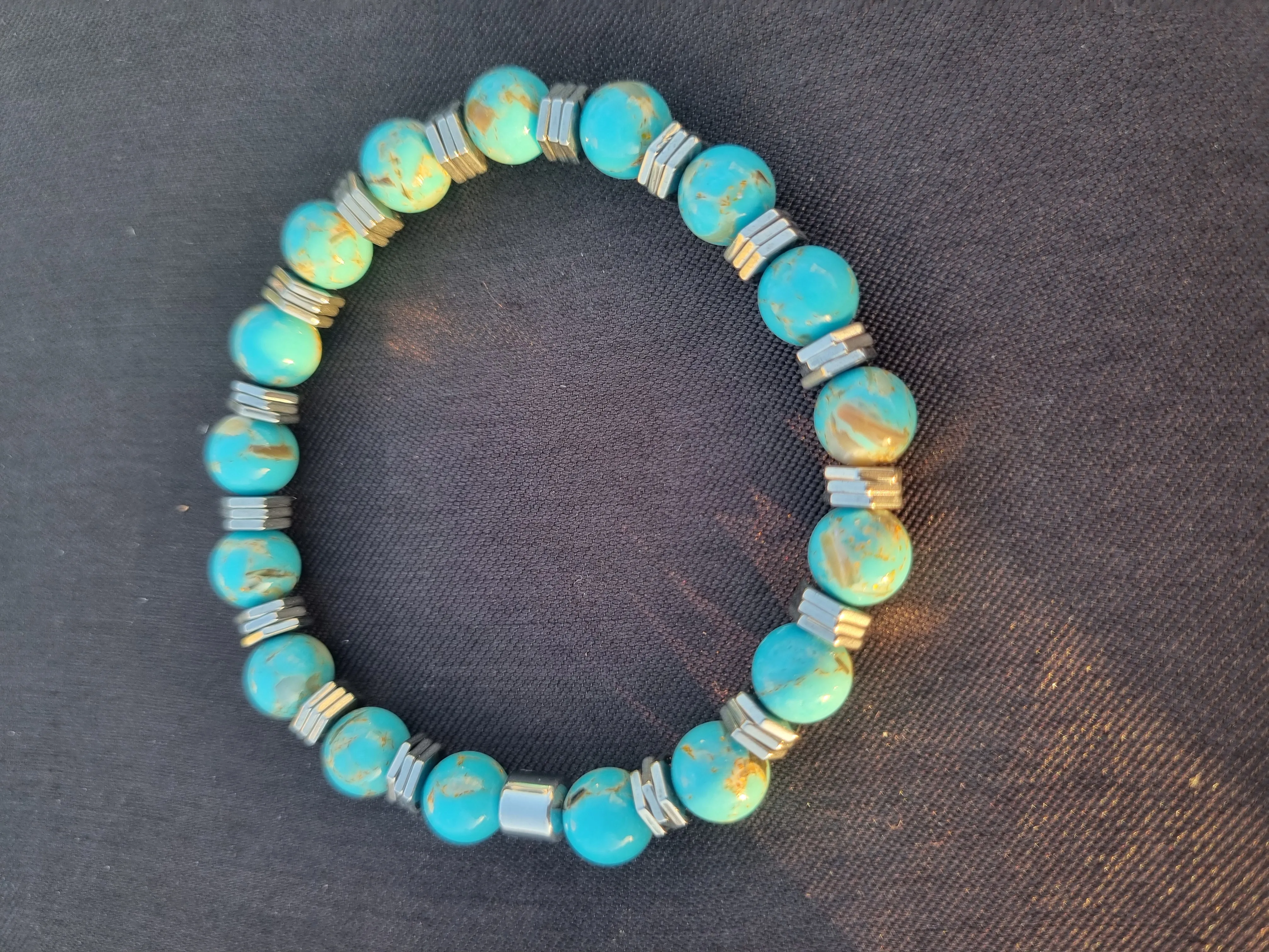 Turquoise Natural Stone Bracelet