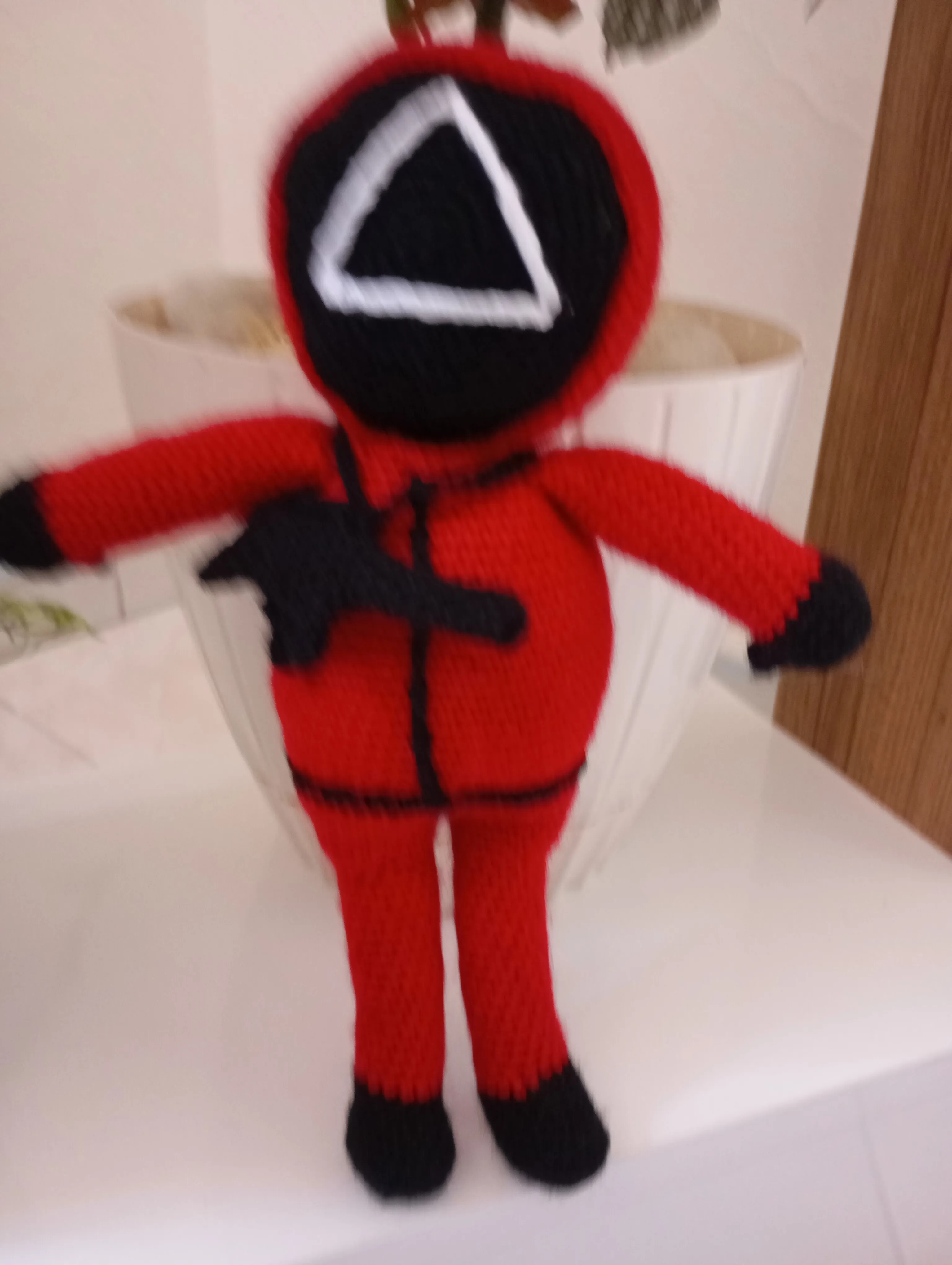 Squid Game Temalı Amigurumi