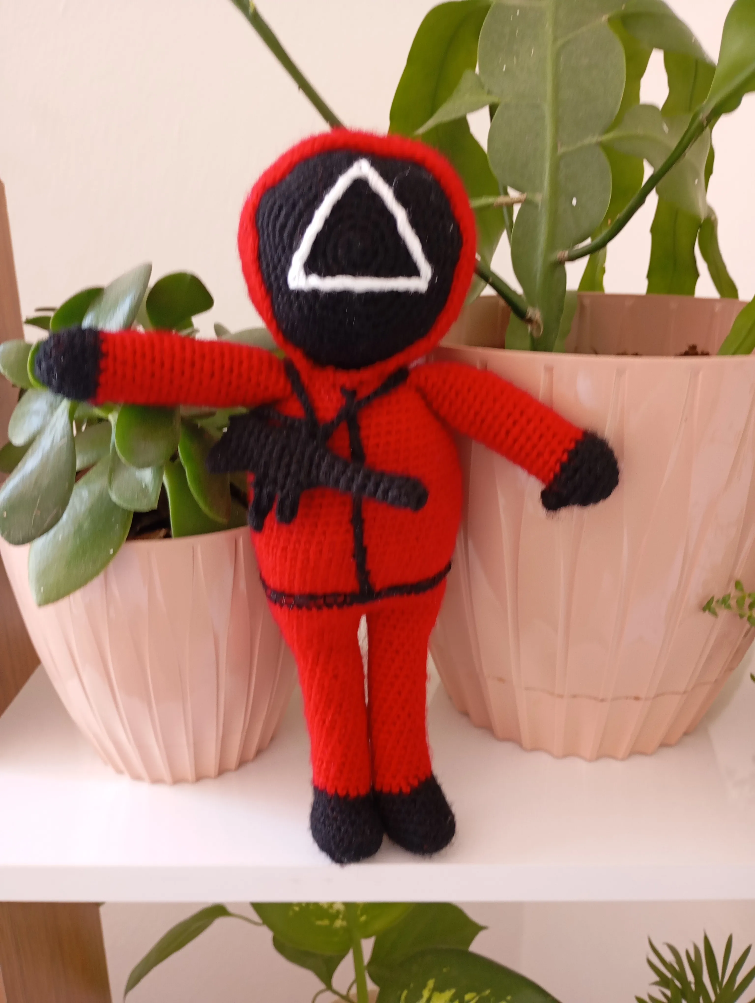 Squid Game Temalı Amigurumi