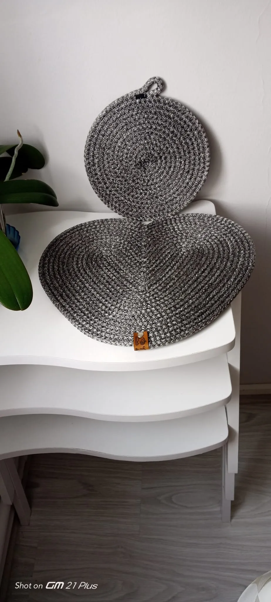 Multi-Purpose Hand-Knitted Wicker Tableware Set