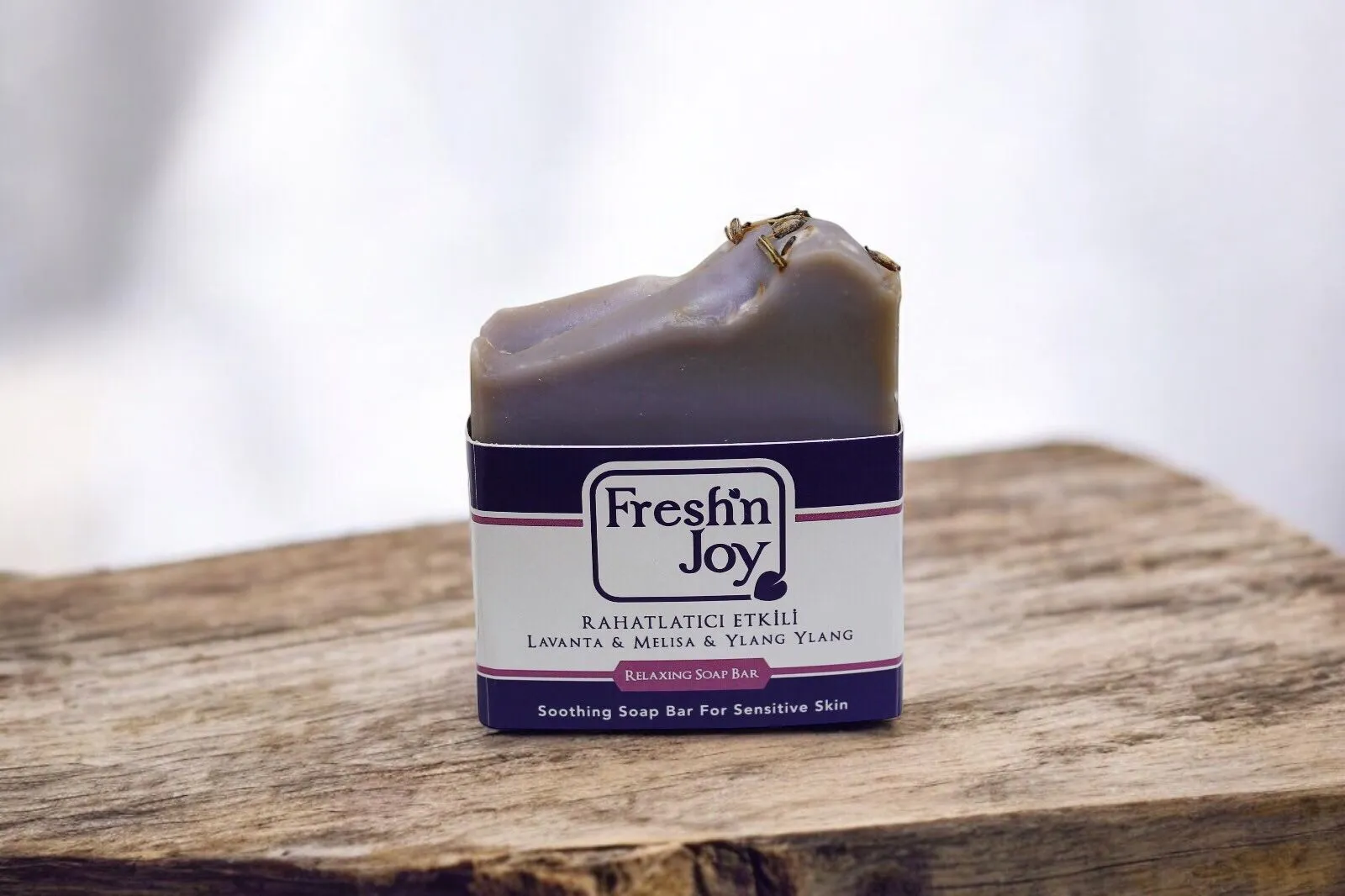 Rahatlatıcı Etkili Doğal Sabun Lavanta & Melisa & Ylang Ylang