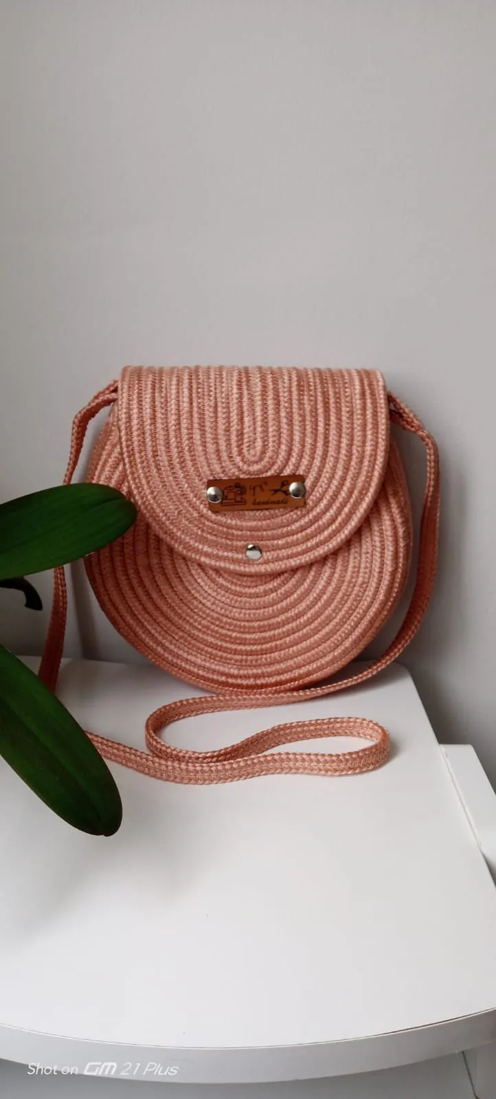 Leather Flap Bag – Adjustable Strap, Buckle Model