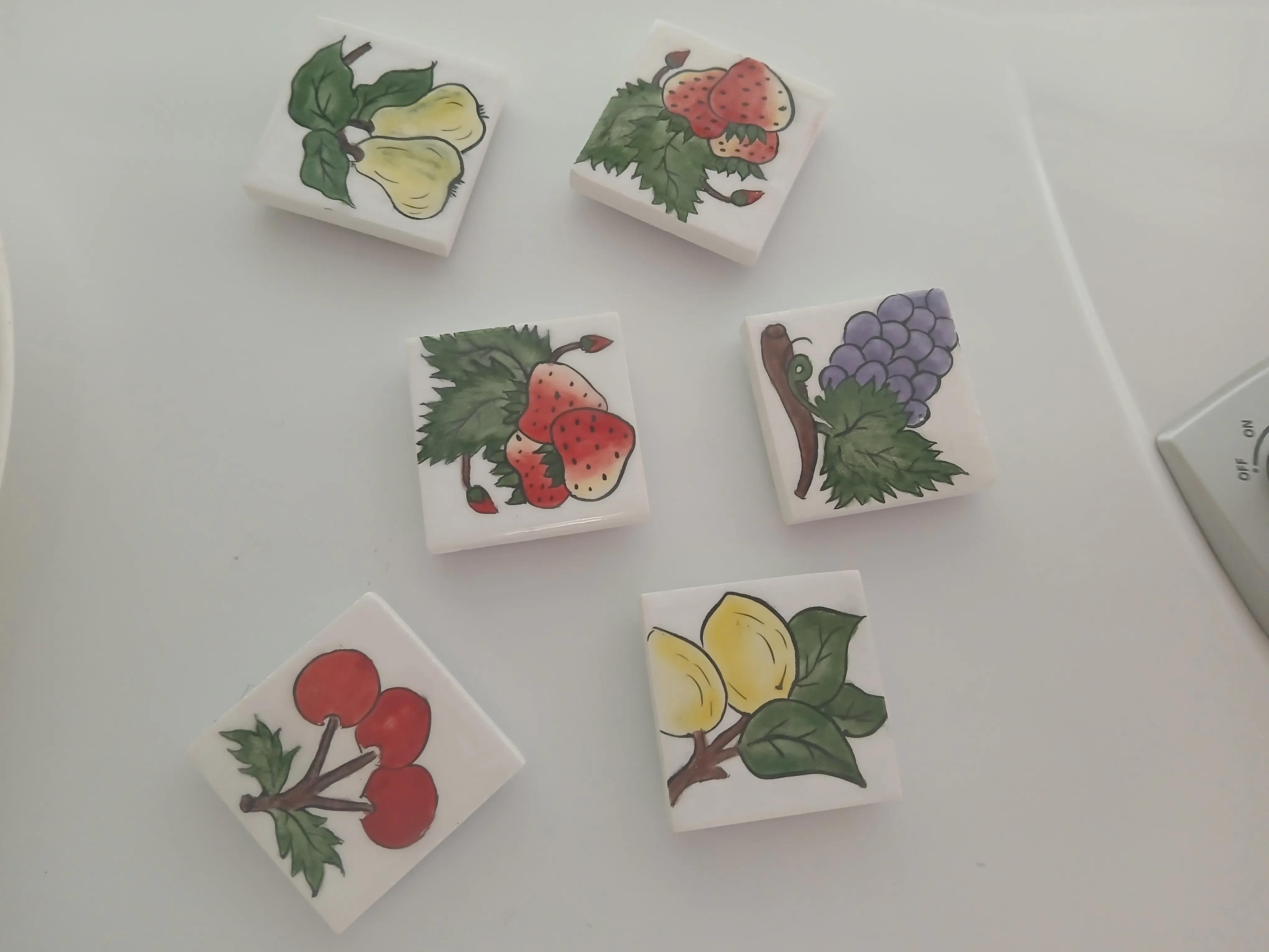 Yaz Meyveleri Desenli Magnet – Renkli ve Ferah Dokunuşlar