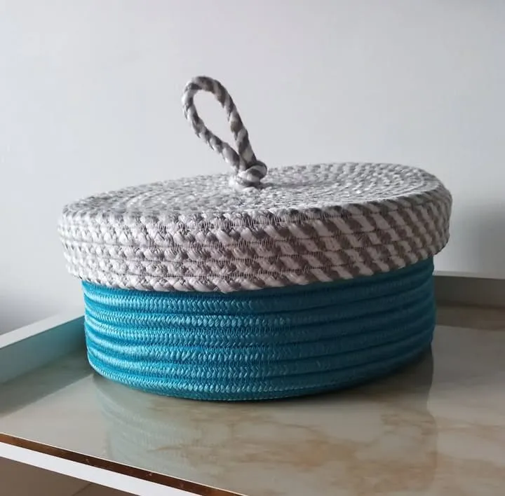 Elephant Figured Children's Room Set – Basket & Mat Set