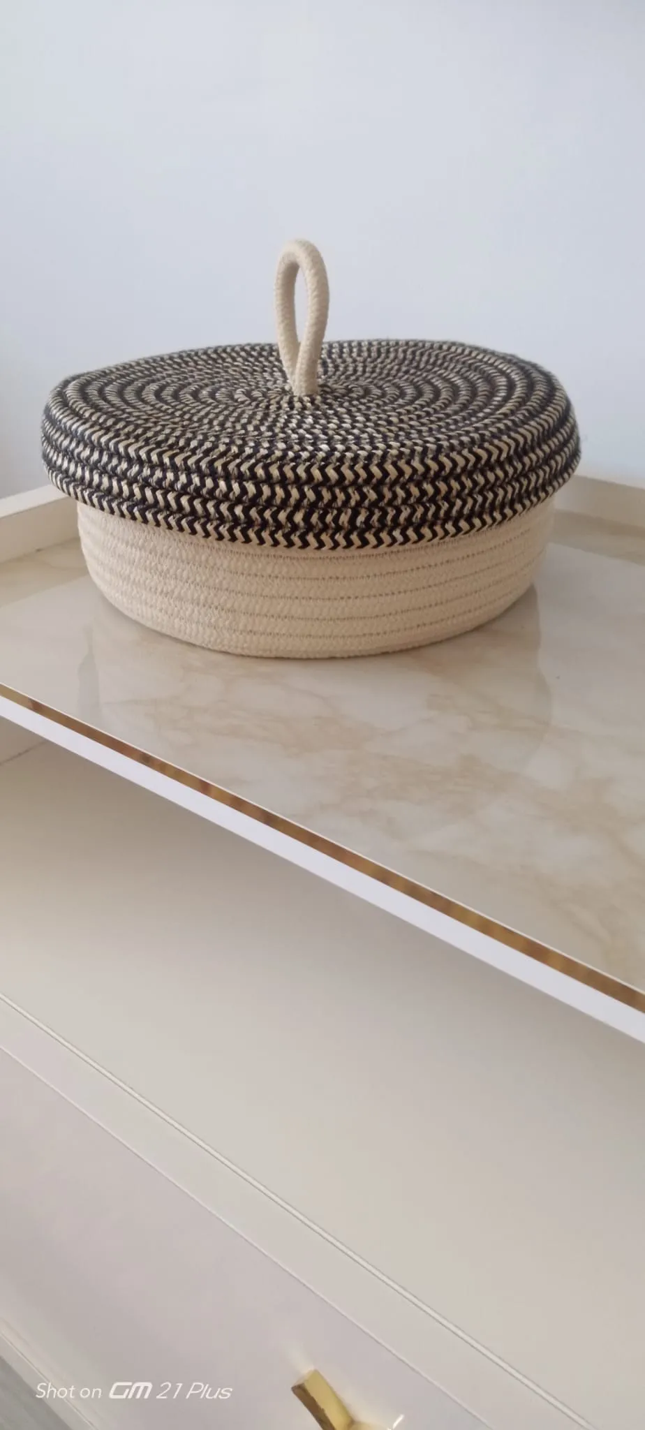 Bathroom Set 100x60 cm 60 x 40 cm Two-Lid Oval Basket