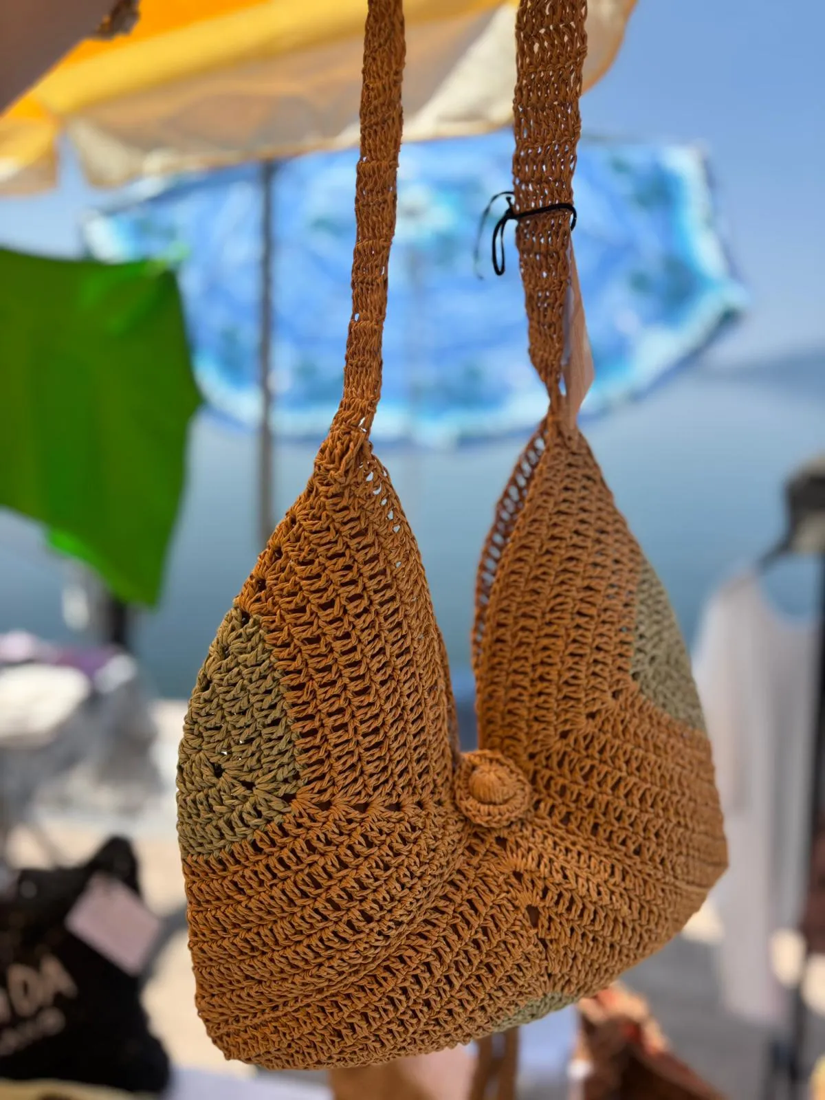 Large Straw Bag
