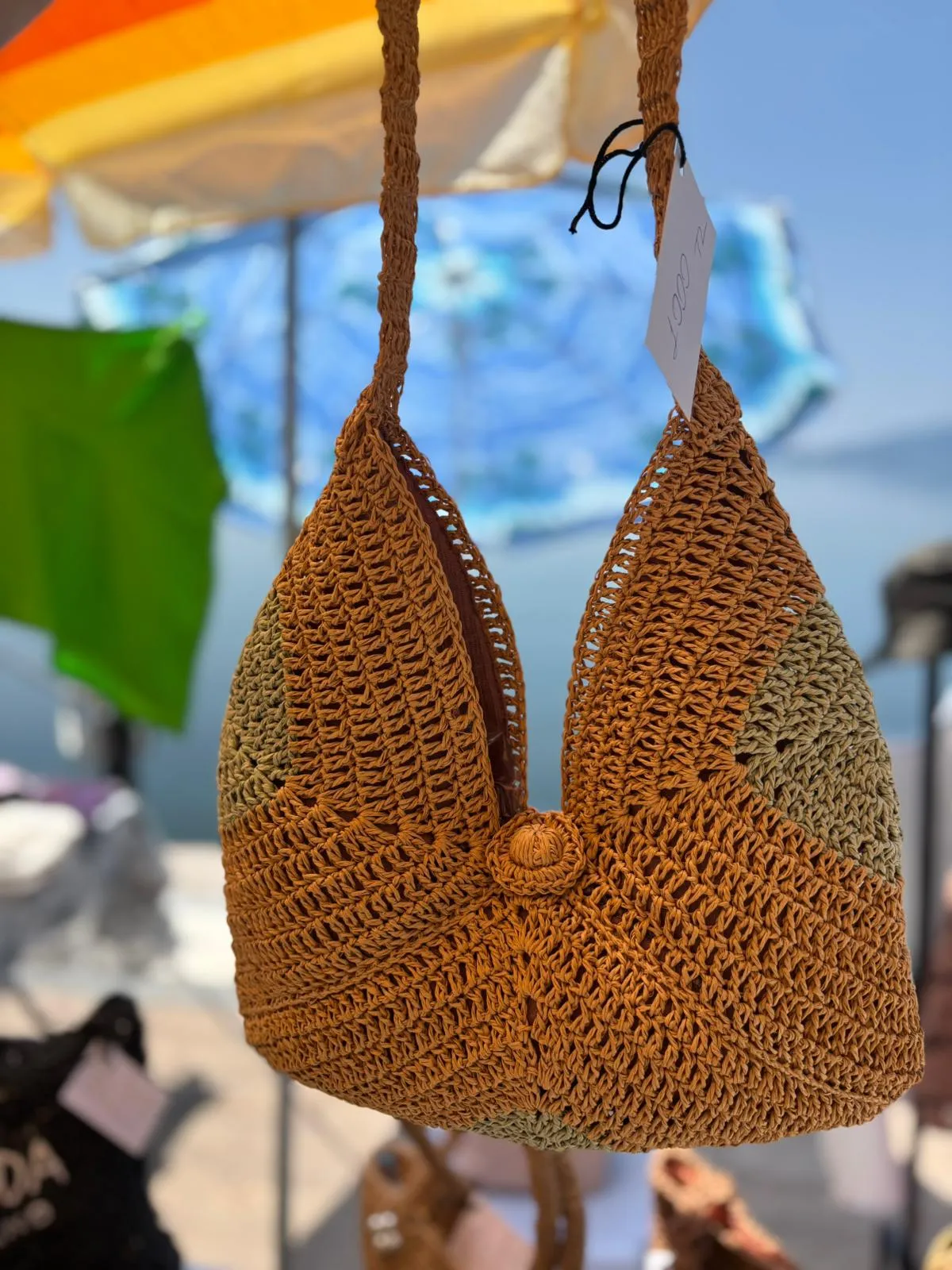 Large Straw Bag