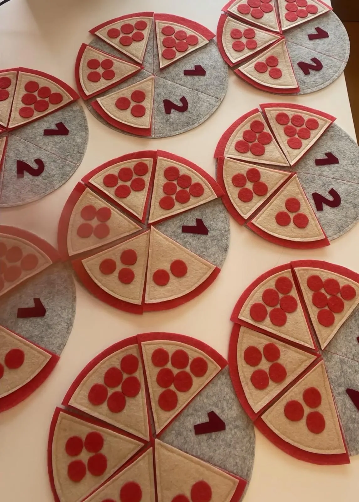 PİZZA TEMALI  MATEMATİK OYUNU