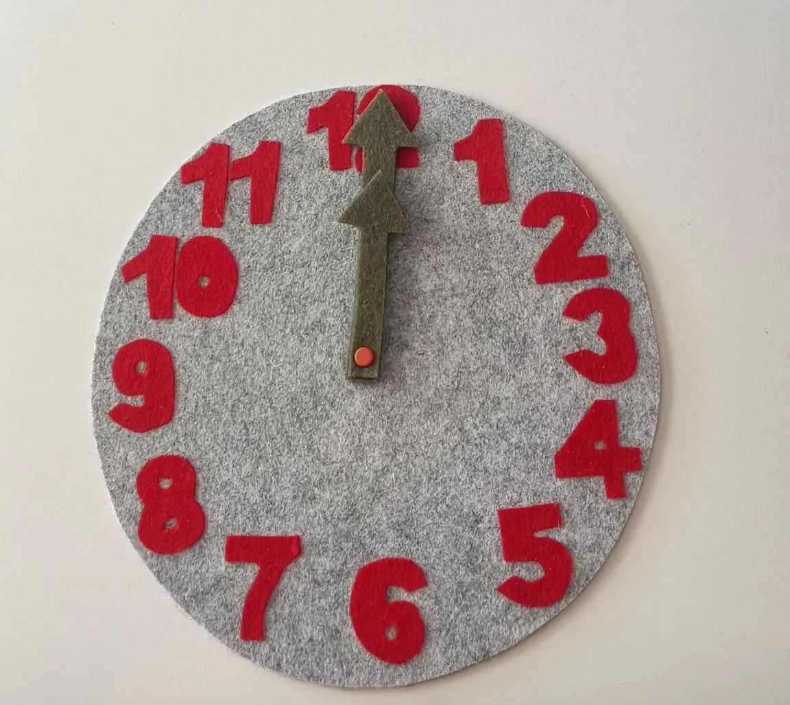 Clock Learning Toy