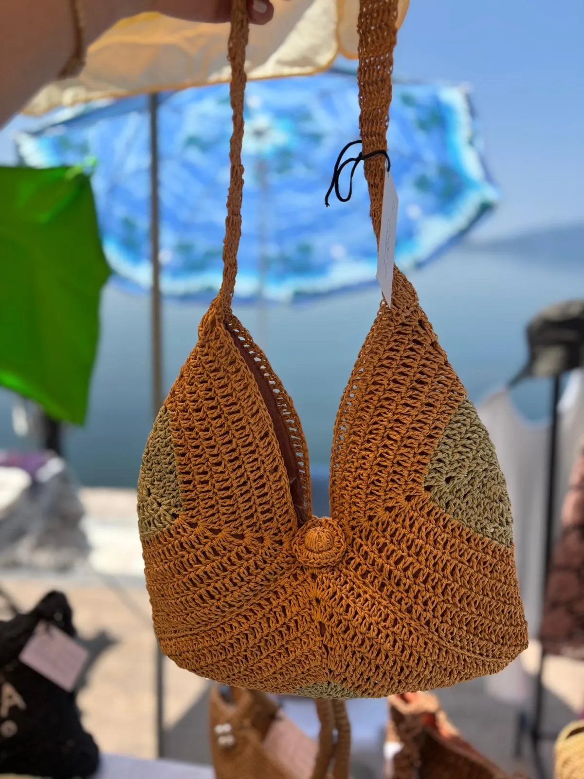 Large Straw Bag