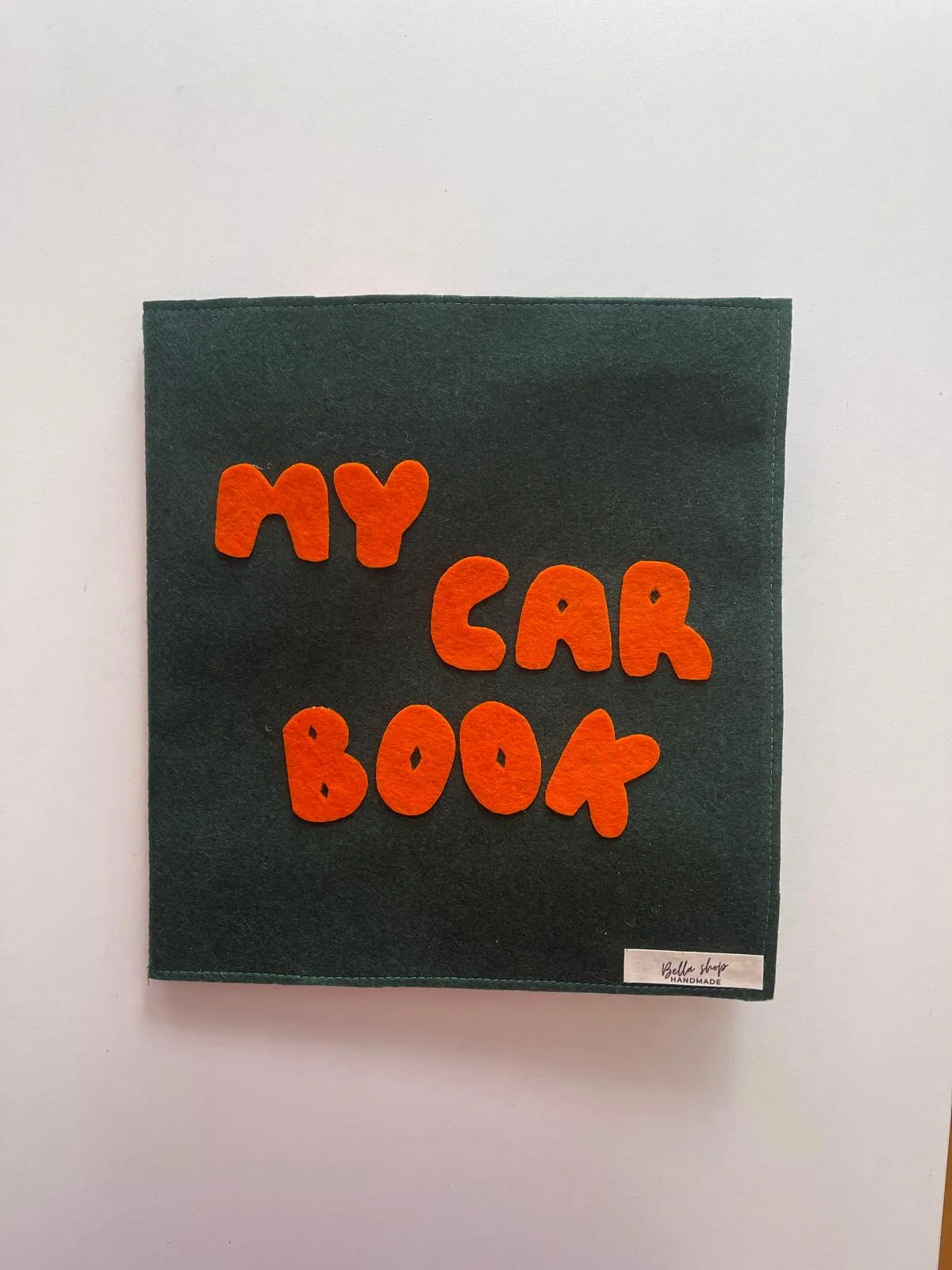 FELT TRAFFIC GAME - MY CAR BOOK