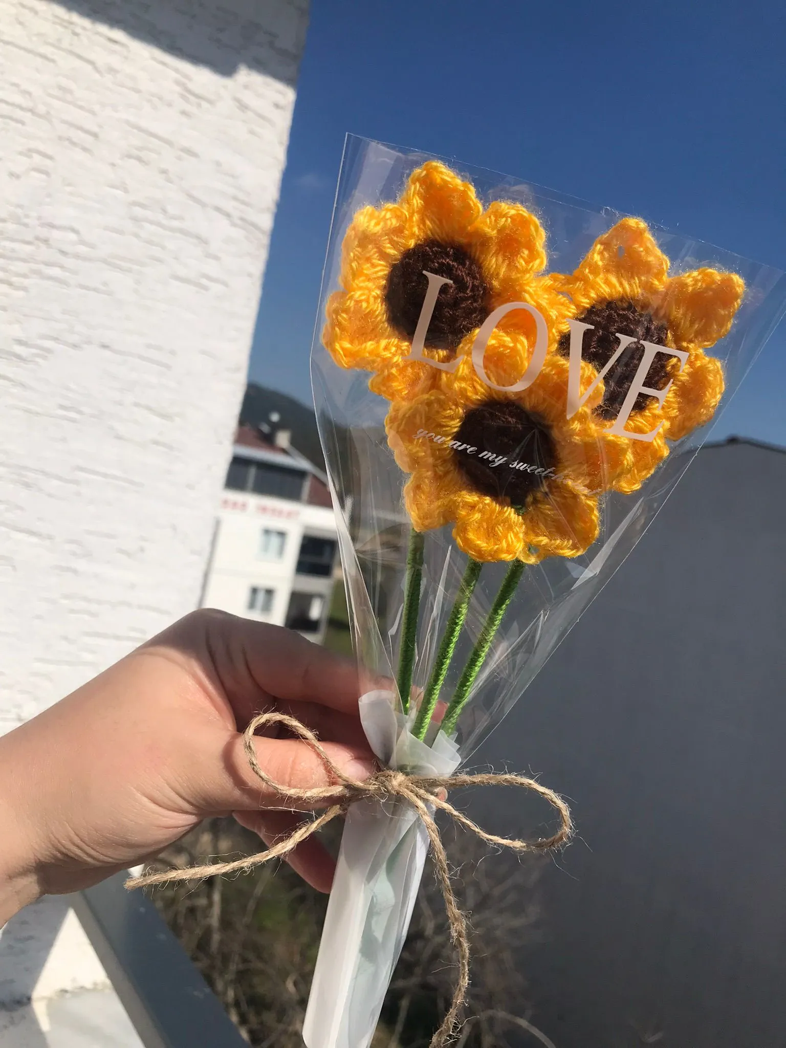 3'lü Ayçiçek Buket