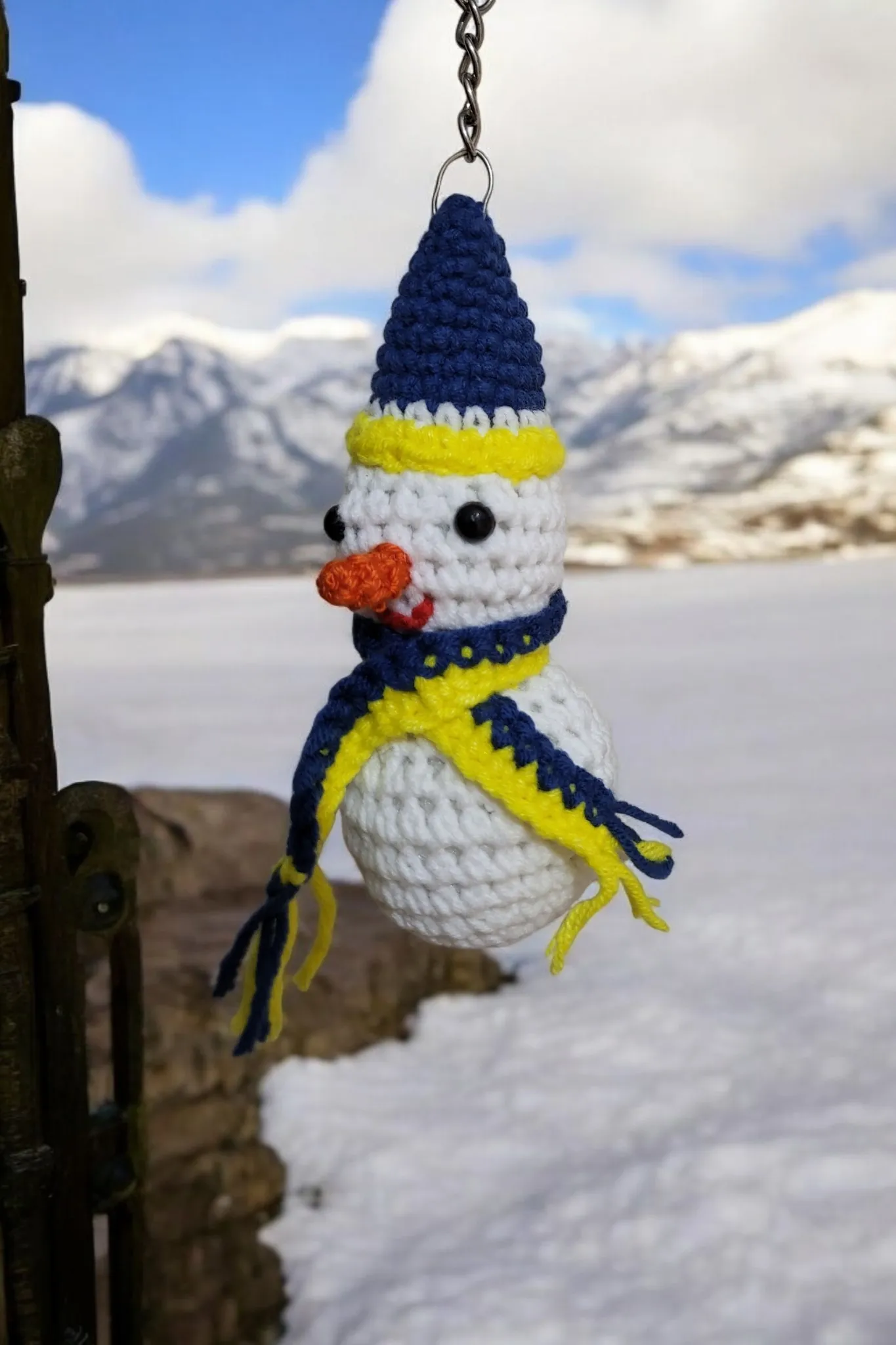 Fenerbahceli  Taraftar Kardan adam anahtarlık 