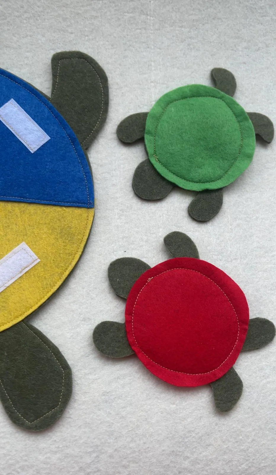 Turtle Designed Felt Educational Toy