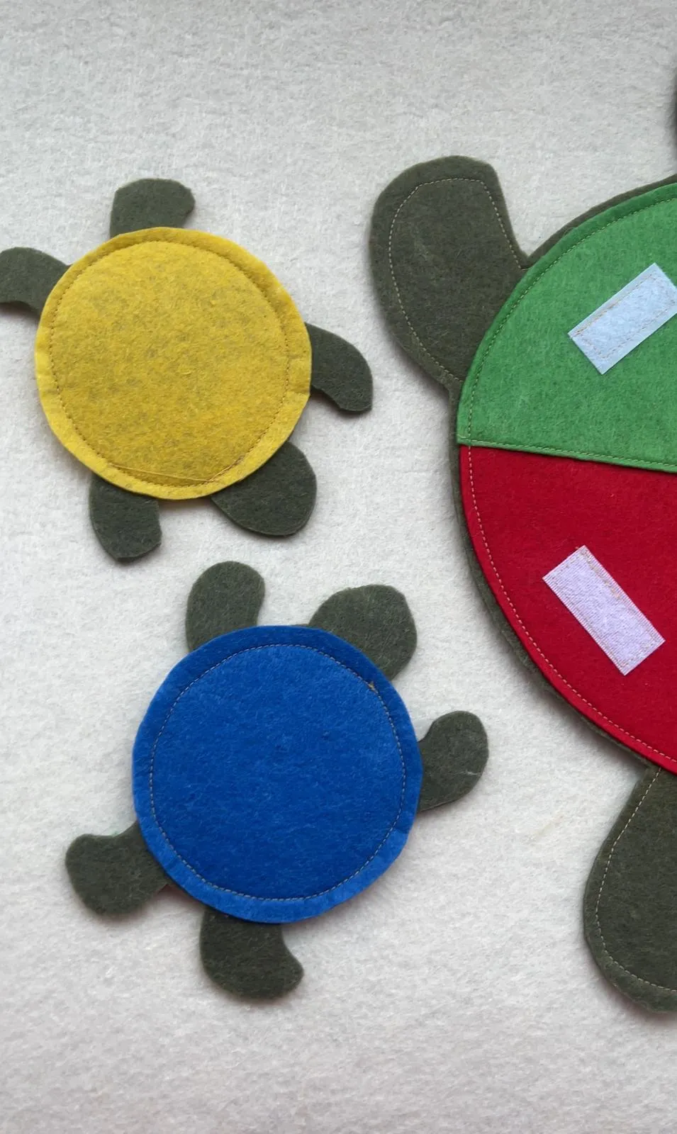 Turtle Designed Felt Educational Toy