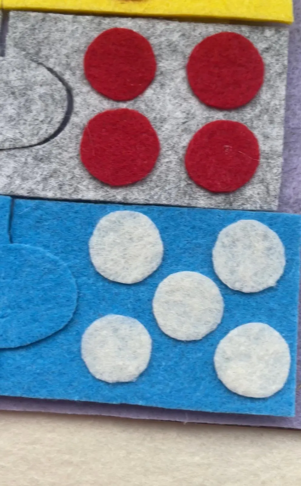 Keçe Puzzle Matematik Eğitim Oyuncağı