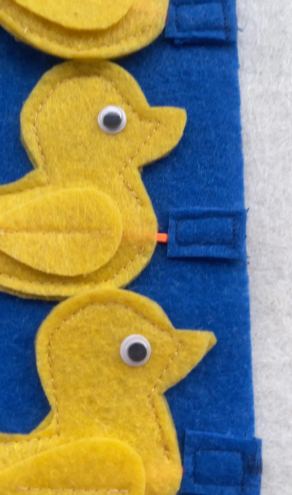 Chick-Themed Rope-Tie Felt Story Educational Toy