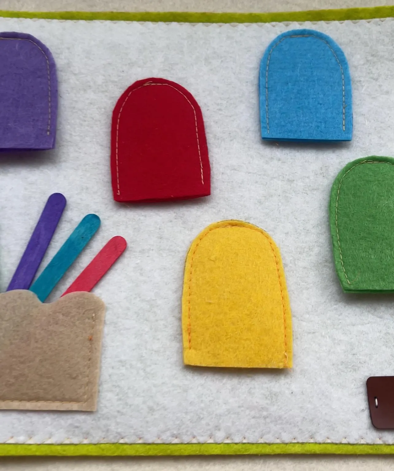 Ice Cream Themed Color Matching Educational Game