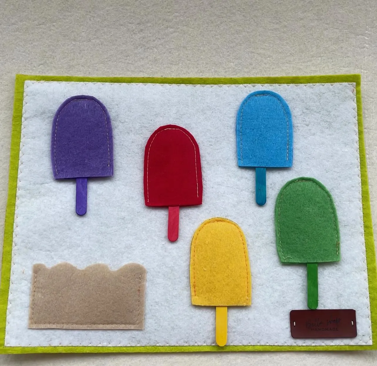 Ice Cream Themed Color Matching Educational Game