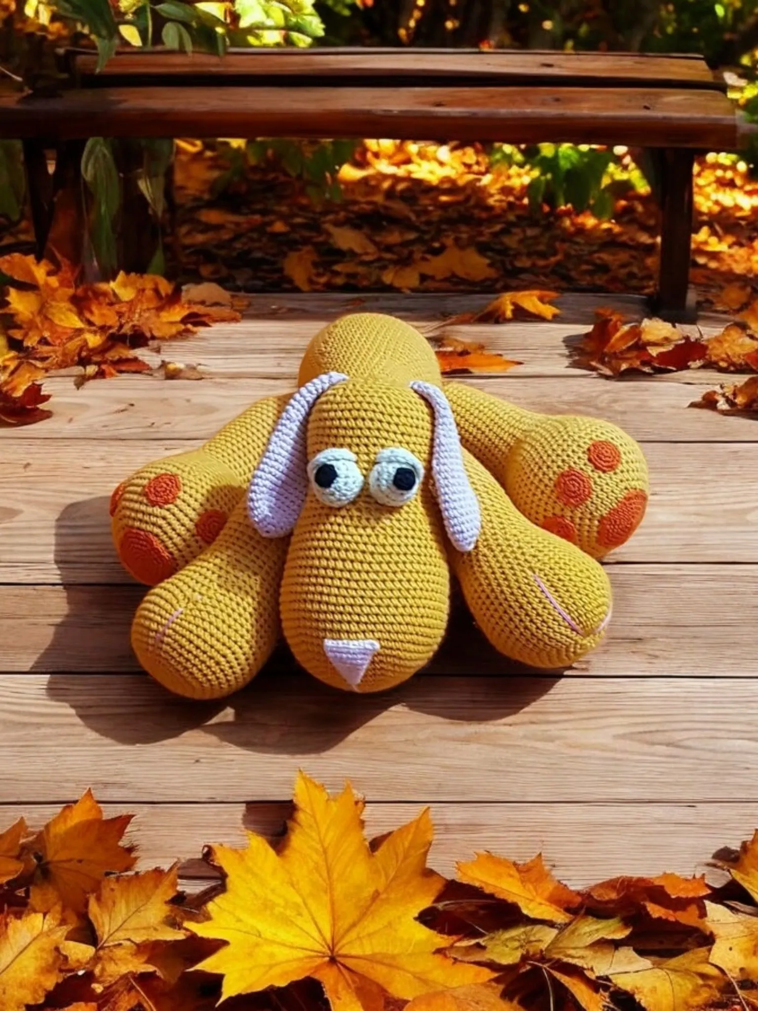 Amigurumi oyuncak köpek 