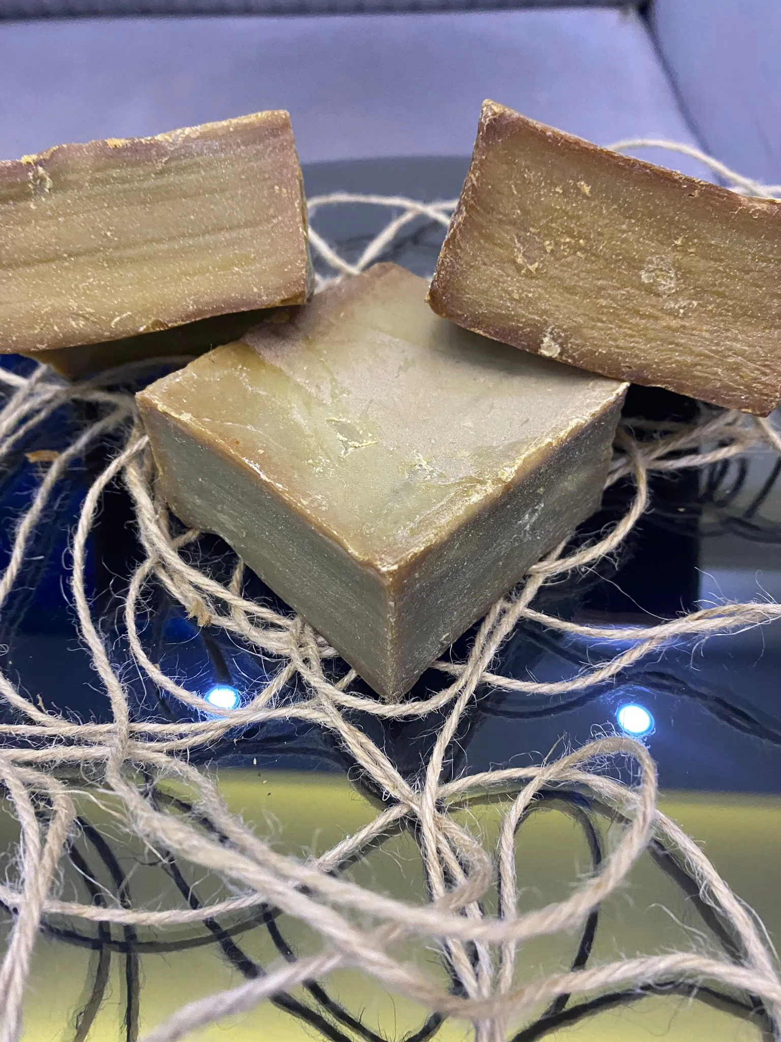 Zeytin Özlü Prina'lı Doğal Banyo Sabunu